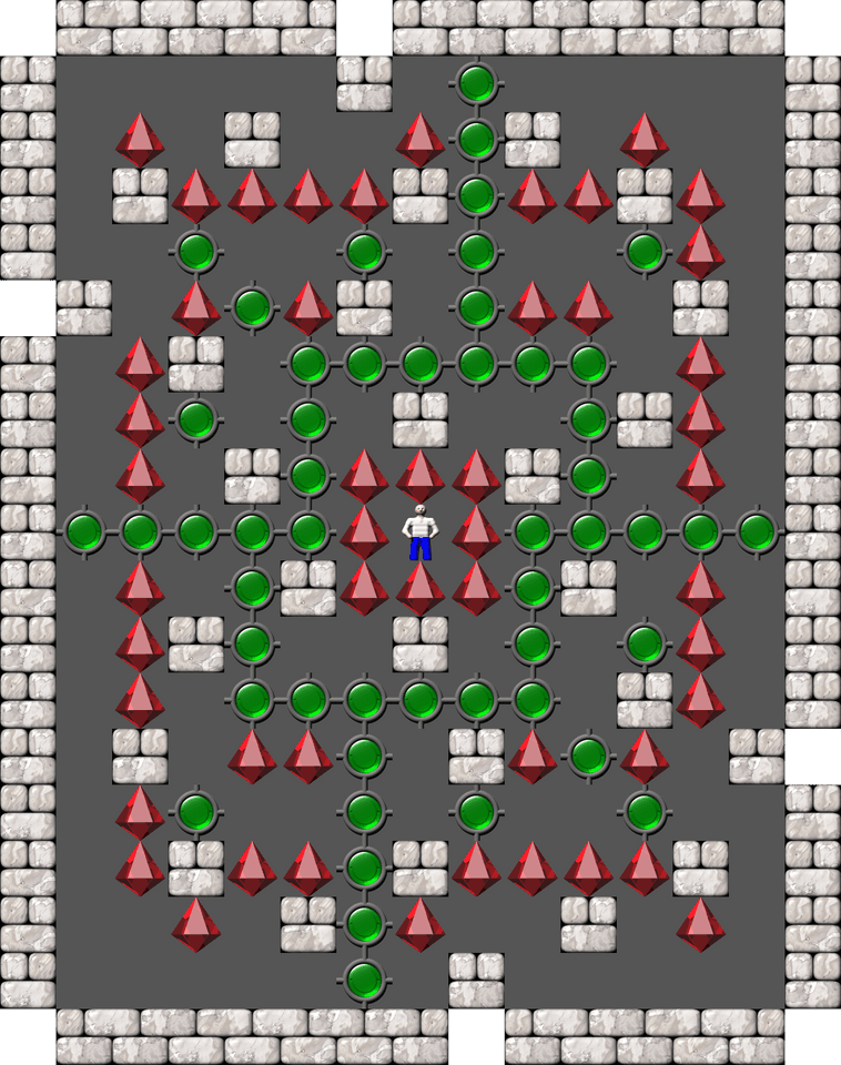 Сокобан Attrition 3 уровень 37